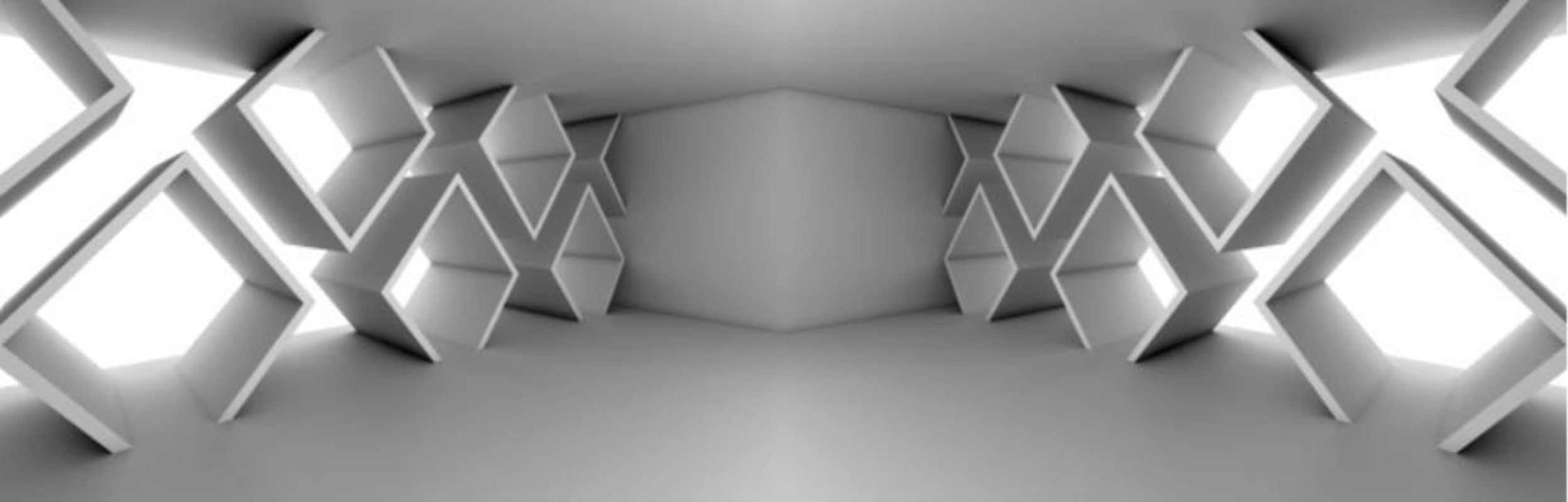 Designer Look 3D Walpaper Stereoscopic Cubes